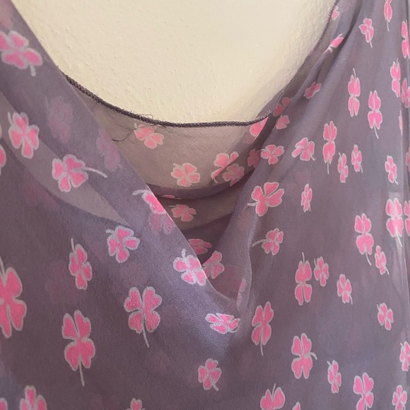 Purple and Pink Polka Dot Dress - Picture 10 of 11